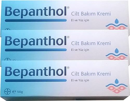 Bepanthol Cilt Bakım Kremi 100 gr 3 Adet
