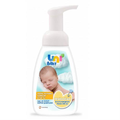 Uni Baby Yenidoğan 200 ml Bebek Köpük Şampuanı