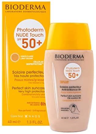 Bioderma Photoderm Nude Touch Light Spf 50+ 40 ml Renkli Güneş Koruyucu