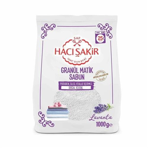 Hacı Şakir Granül Matik Çamaşır Deterjanı Lavanta 1000 gr