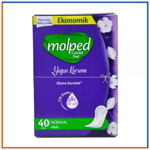 Molped Yoğun Koruma Normal 40'lı Günlük Ped