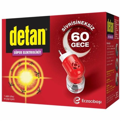 Detan Süper 60 Gece Elektrolikit Cihazı Sinek Kovucu