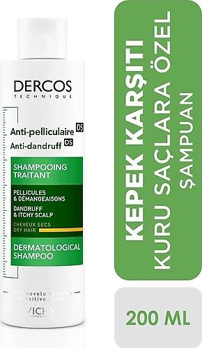 Vichy Dercos Anti-Pelliculaire Dandruff Kepek Karşıtı Şampuan 200 ml
