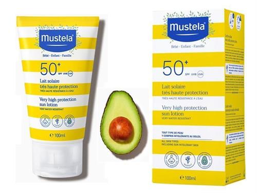 Mustela Yüksek Koruma Faktörlü Spf 50+ 100 ml Bebek Güneş Losyonu