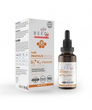 Bee'o Up Propolis %30 Propolis %30 D3 K2 Damla 20 ml