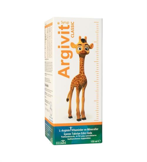 Argivit Vitamin Mineral L-Arjinin Şurup 150 ml