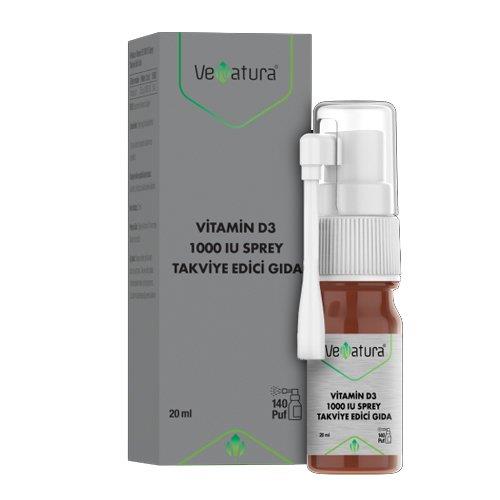 Venatura Vitamin D3 1000 IU Sprey 20 ml