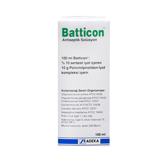 adeka Batticon Antiseptik Solüsyon 100 ml