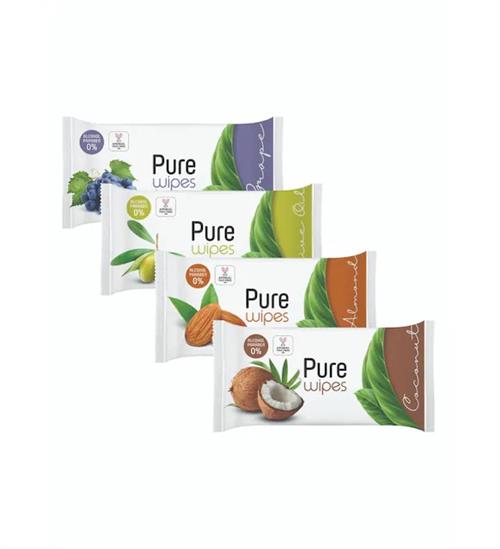 Pure Wipes Islak Havlu 4x50 (200 Yaprak)