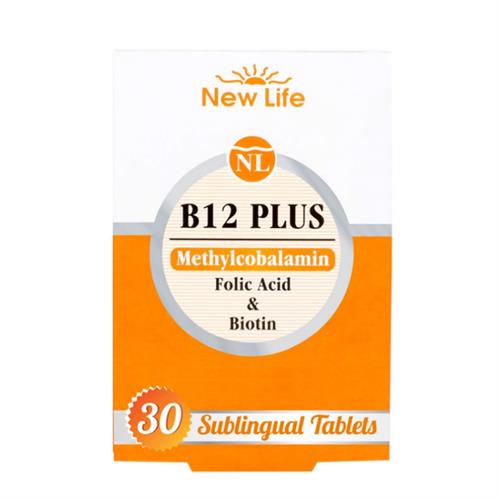 New Life B12 Plus 30 Dilaltı Tablet