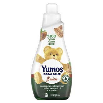 Yumoş Extra Doğal Özler Badem Özü & Kiraz Çiçeği 1.2 lt 50 Yıkama Çamaşır Yumuşatıcı