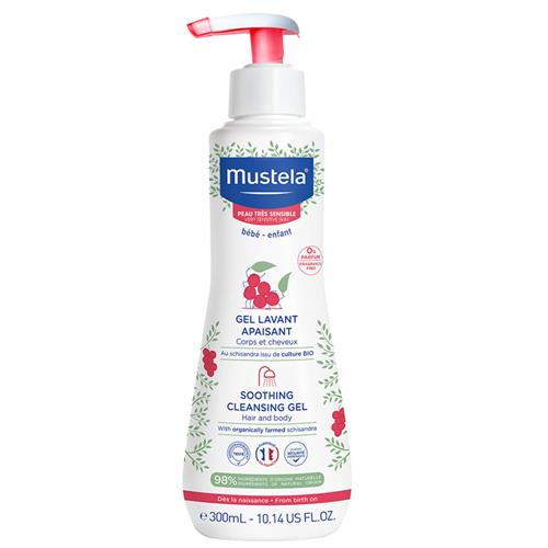 Mustela Soothing Cleansing Gel Çok Hassas Cilt Bebek Şampuanı 300 ml