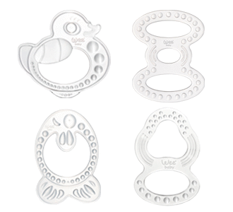 Wee Baby 858 Silikon Diş Halkası Dişlik