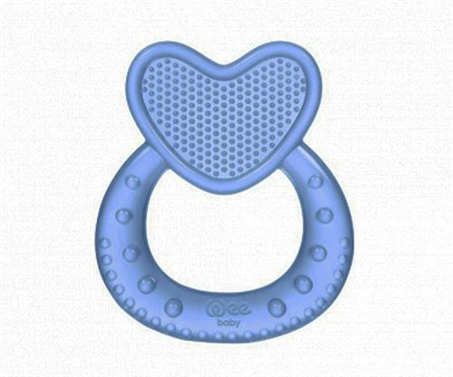 Wee Baby 912 Kalpli Silikon Mavi Diş Kaşıyıcı