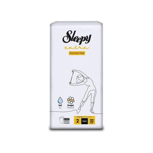 Sleepy Extra Ultra İnce Günlük Ped Boy 2 Uzun 32'li