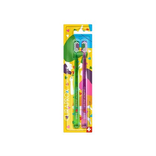 Curaprox 5460 Ultra Soft Limited Edition Love 2'li Diş Fırçası