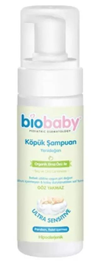 Biobaby Yenidoğan Köpük Şampuan 150 ML