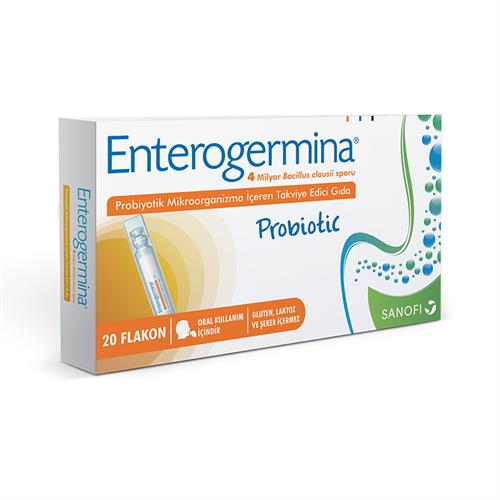 Enterogermina Yetişkinler İçin 5 ml x 20 Flakon