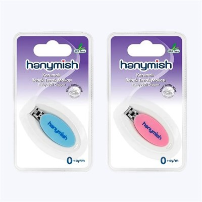 Hanymish Mavi Korumalı Çıt Çıt Tırnak Makası