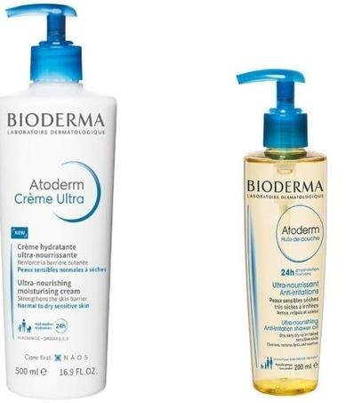 Bioderma Atoderm Creme Ultra 500 ML- Bioderma Atoderm Shower Oil 200 ML