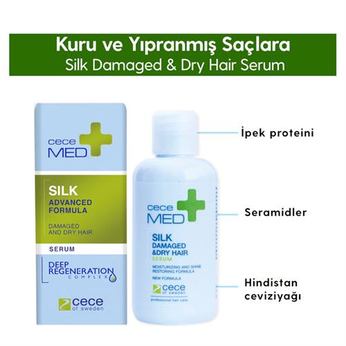 Cecemed Silk Advanced Formula Serum 20 ml Saç Serumu