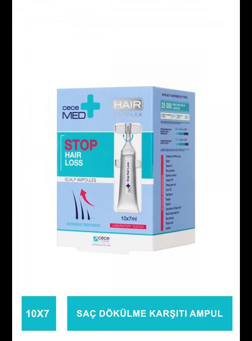Cecemed Stop Hair Loss Scalp Ampoules Saç Dökülme Karşıtı Ampül 10x7ml