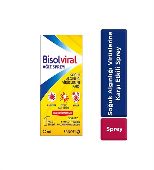 Bisolnatur Bisolviral Ağız Spreyi 20 ml