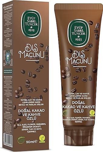 Eyüp Sabri Tuncer Doğal Kakao ve Kahve Özlü Diş Macunu 90 ml