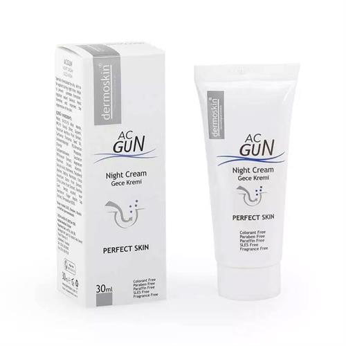 Dermoskin Acnegun Onarıcı Gece Kremi 30 ml