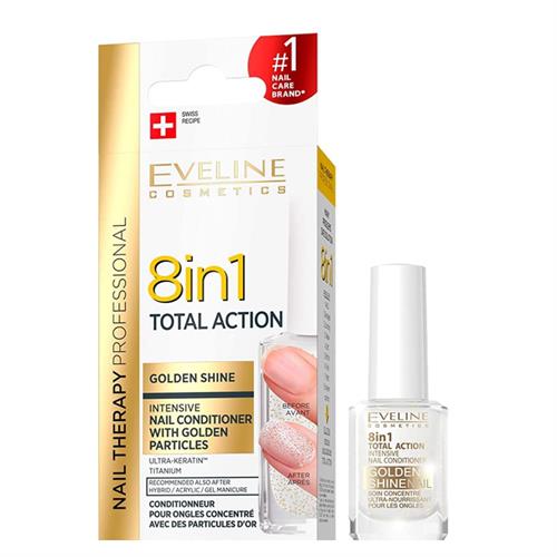 Eveline Cosmetics Total Action 8 In 1 Intensive Nail Conditioner 12 ml