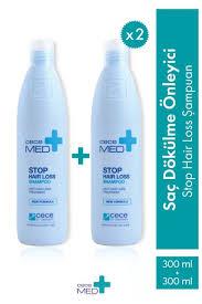Cecemed Stop Hair Loss 300 ml Saç Dökülme Karşıtı Şampuan X 2 Adet