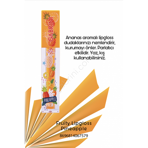Gabrini Pineapple Fruity Lipgloss
