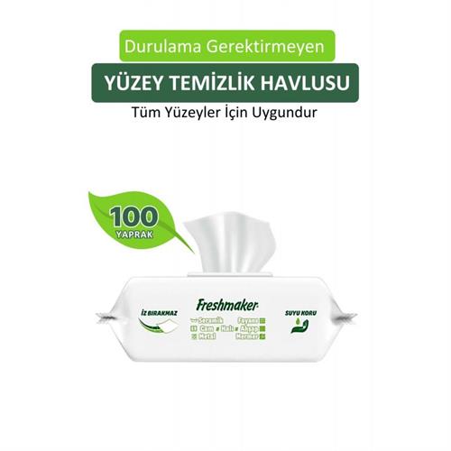 Freshmaker Yüzey Temizlik Havlusu 100'lü