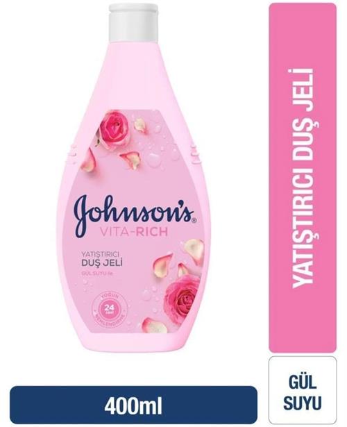 Johnson's Vita-rich Gül Suyu Duş Jeli 400 ml