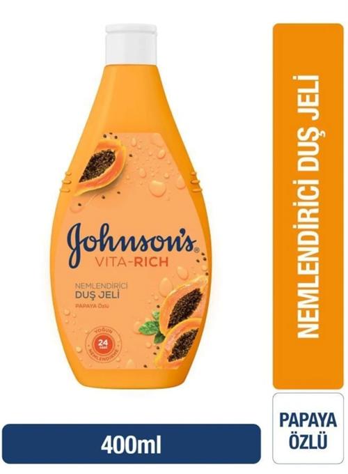 Johnson's Vita-rich Papaya Özlü Duş Jeli 400 ml
