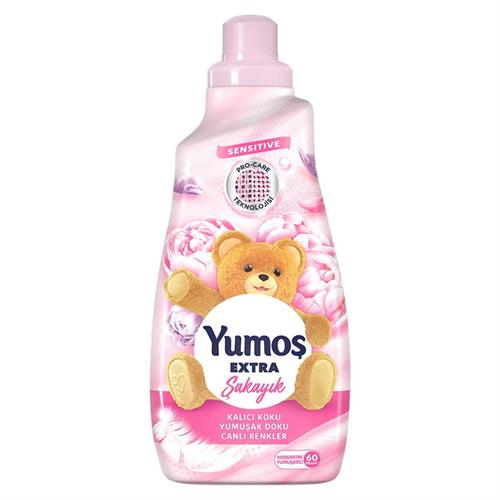 Yumoş Extra Konsantre Şakayık Yumuşatıcı 60 Yıkama 1.44 lt