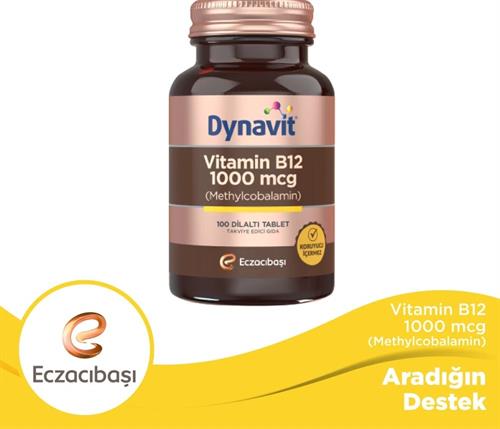 Dynavit Vitamin B12 100 Tablet