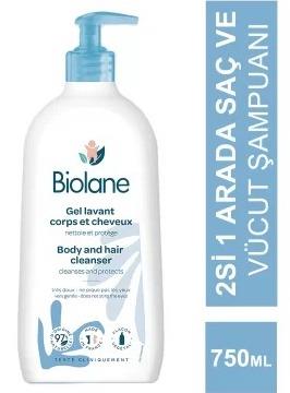 Biolane Bebek Saç ve Vücut Şampuanı 750 ml
