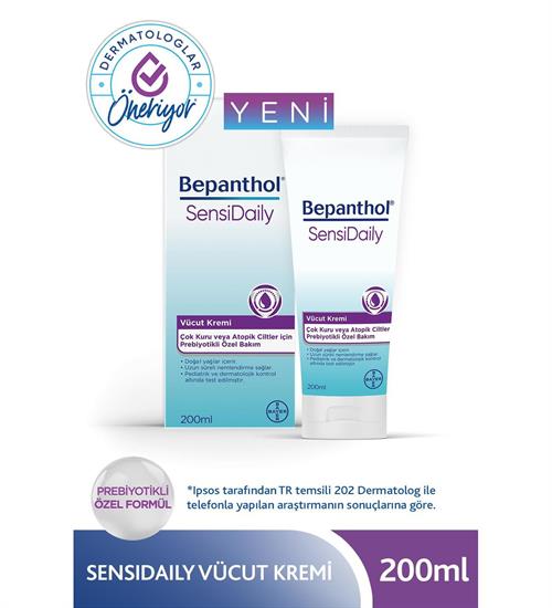 Bepanthol SensiDaily Cream Vücut Kremi 200 ml