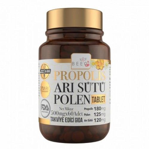 Bee'o Up Arı Sütü Polen Yetişkin Propolis 60 Tablet