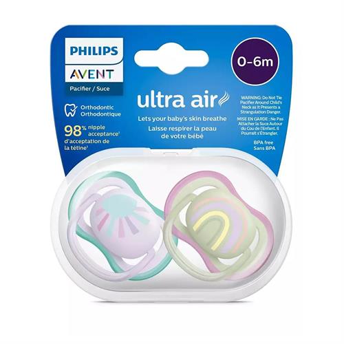 Philips Avent SCF085/59 Ultra Air 0-6 Ay 2'li Kız Emzik
