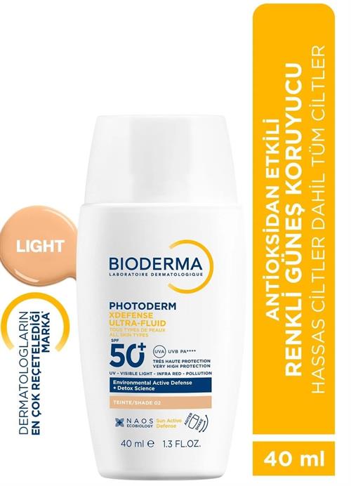 Bioderma Photoderm XDefense Ultra Fluid Light 40 ml 50 Faktör Güneş Kremi