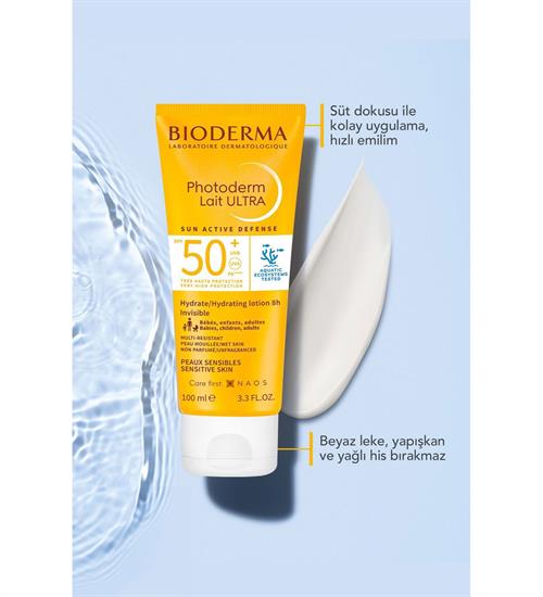 Bioderma Photoderm Lait Ultra 100 ml 50 Faktör Güneş Kremi