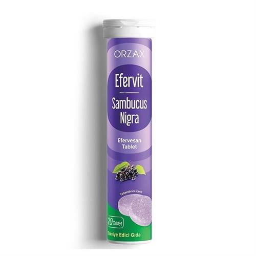 Efervit Sambucus Nigra 20 Efervesan Tablet