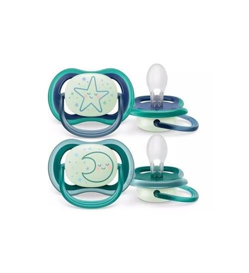 Philips Avent SCF376/13 Ultra Air Night 6-18 Ay 2'li Erkek Emzik