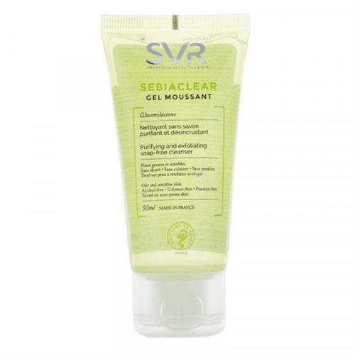 SVR Sebiaclear Gel Moussant 50 ml Yüz Temizleme Jeli