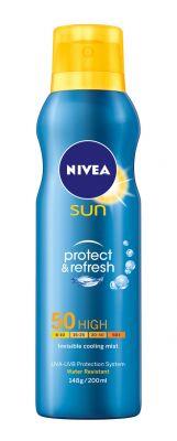 Nivea Sun Protect Refresh Serinleten Güneş Spreyi 50 Faktör