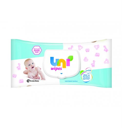 Uni Wipes Classic 56 Yaprak Islak Mendil