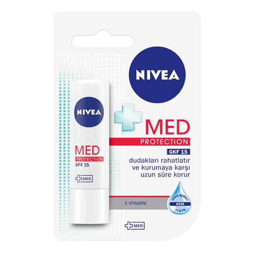 Nivea Lip Care Med Protection Dudak Koruyucu Gkf 15