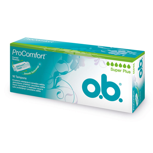 O.B. Pro Comfort Super Plus Tampon 16 'Lı